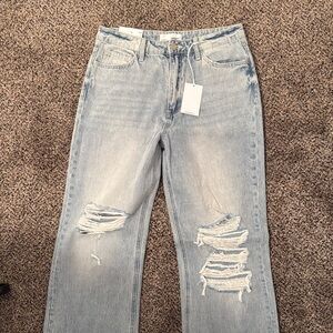 90s vintage flare jeans